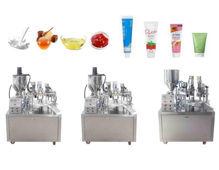 LYLK Semi automatic tube filling machine and Sealing Machine