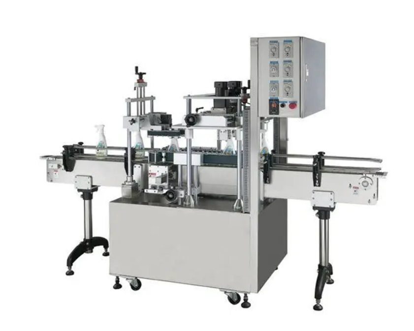 Filling and capping machine