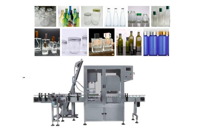 Glass bottle capping machine