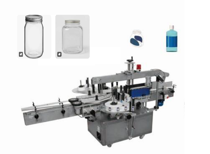 LYLK Double Sides Jar Labeling Machine